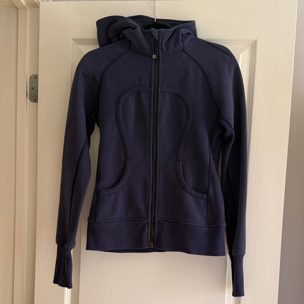 Lululemon Navy Heather Define Fleece Jacket